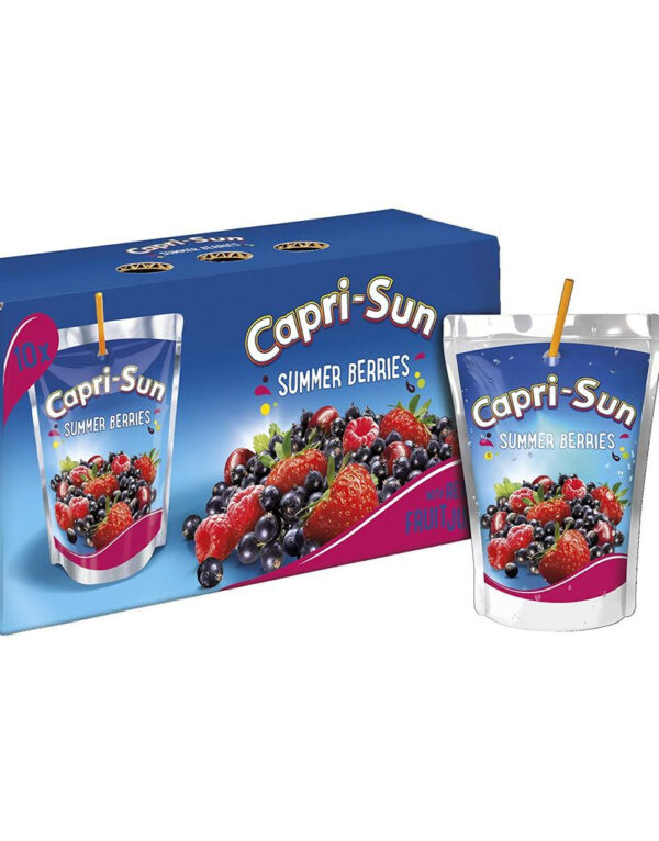 10 x 200ml Capri Sun Summer Berries (Capri Sonne)