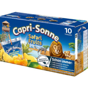 10 x 200ml Capri Sun Safari Fruits (Capri Sonne)