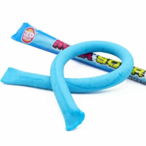 Zed Candy Mega Sour Gum Rope Blue Razz - Tyggegummisnøre med Kjempesurt Pulverfyll