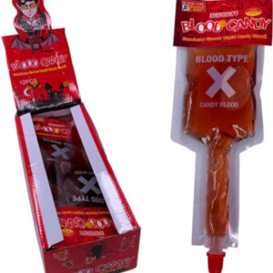 1 stk Blood Candy - Blodpose med Flytende Jordbærgodteri 100 ml