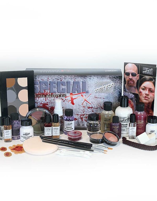 ALL-PRO Mehron Makeup Kit for Special FX - 30 Deler