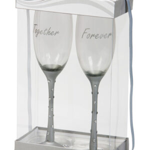 Together Forever - 2 stk Champagne Glass Sett