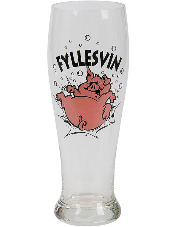 Fyllesvin Ølglass