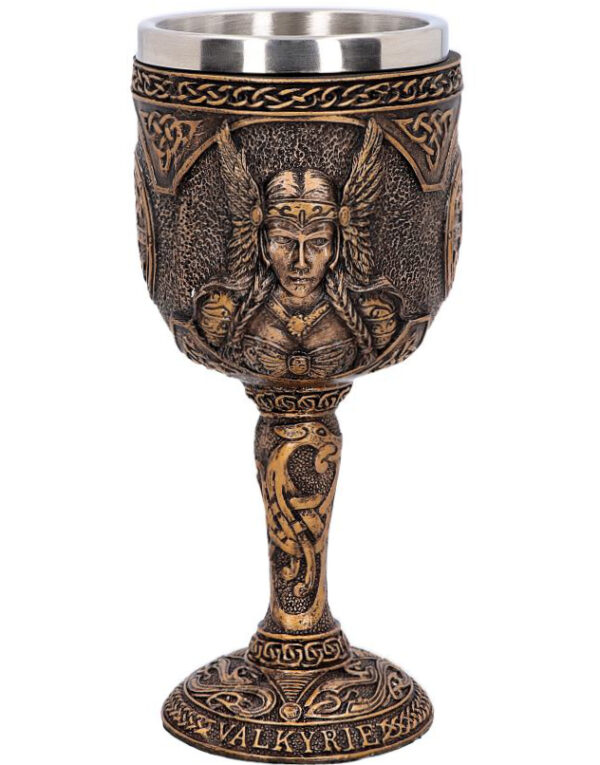 Valkyrie Goblet - Bronsefarget Drikkebeger 17 cm