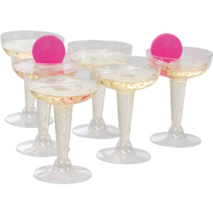 Prosecco Pong - Drikkespill med 12 Glass og 3 Baller