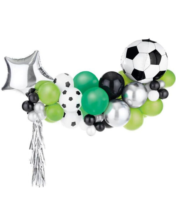 Fotball Ballongoppheng Sett i 84 Deler - 150x126 cm