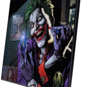 The Joker Doomsday Clock - Krystallklart Veggbilde 32x32 cm