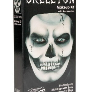 Skeleton Character Kit Deluxe Mehron Makeup Kit