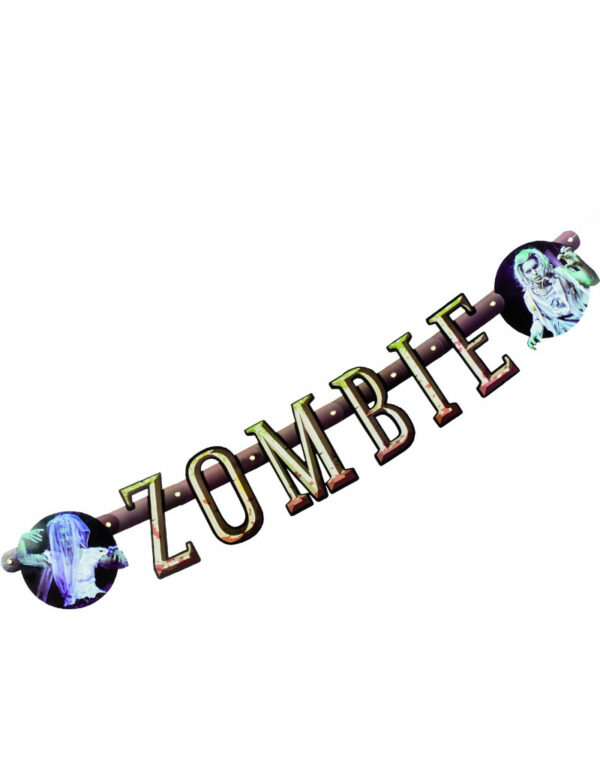 Zombie Banner 1 meter - Zombie Horror