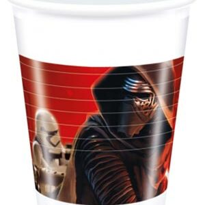 8 stk Star Wars VII Plastkrus 200 ml - Star Wars