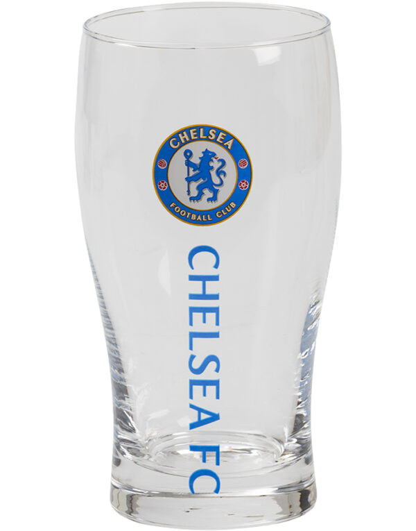 Lisensiert Chelsea Ølglass - 1 Pint (0