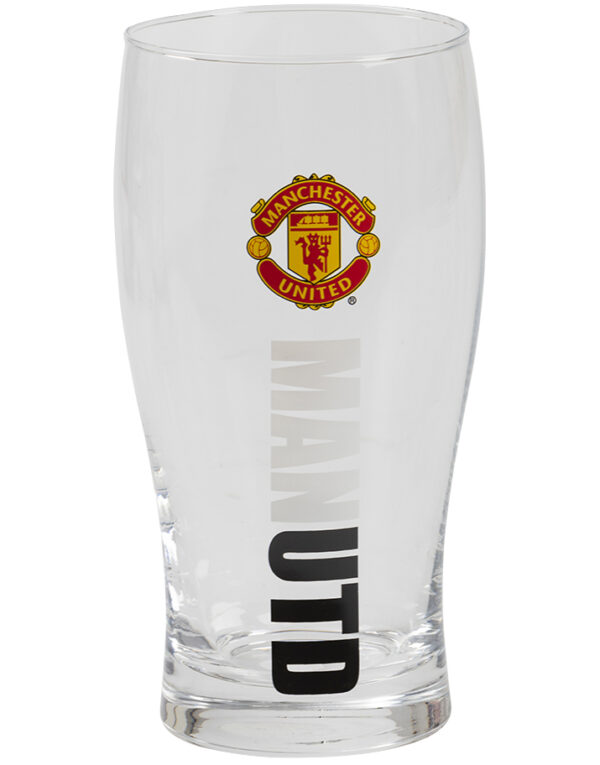 Lisensiert Manchester United Ølglass - 1 Pint (0