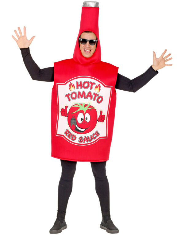 Hot Ketchup - Unisex Flaskekostyme