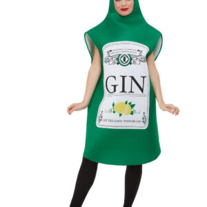 Gin Flaske Unisex Kostyme