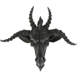 The Goat of Mendes - Kranie-Figur med Veggfeste 23 cm