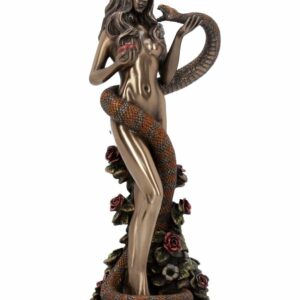 James Ryman Original Sin - Eva Figur med Eple og Slange 20 cm