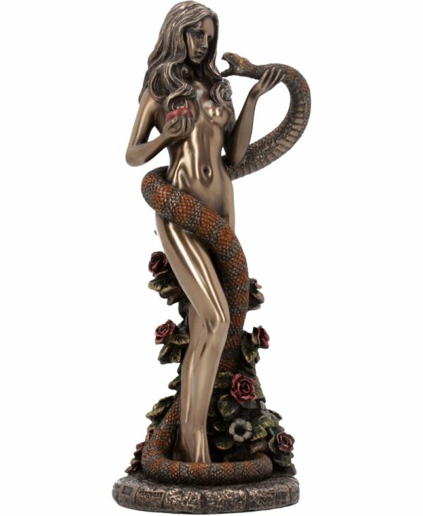 James Ryman Original Sin - Eva Figur med Eple og Slange 20 cm