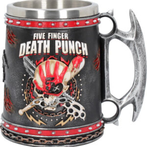 Stort Five Finger Death Punch Luksuriøst Krus / Seidel 15 cm