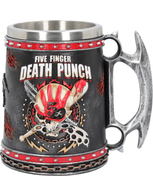 Stort Five Finger Death Punch Luksuriøst Krus / Seidel 15 cm