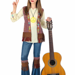 Hippie Barnekostyme til Jente