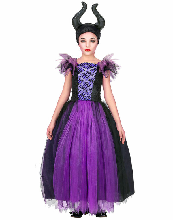 Maleficent Inspirert Barnekostyme