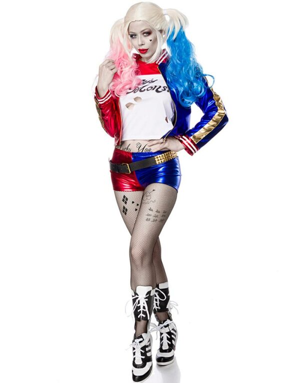 Harley Quinn Inspirert Luksuskostyme