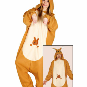 Kenguru Kigurumi Unisex Kostyme