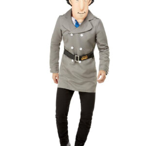 Lisensiert Inspector Gadget Kostyme med Maske