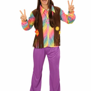 Rainbow Hippie Dude - Kostyme