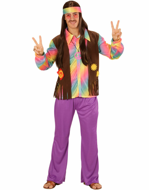 Rainbow Hippie Dude - Kostyme