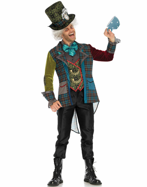 Deluxe Mad Hatter Inspirert Herrekostyme