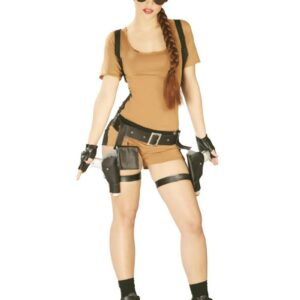 Lara Croft Inspirert Damekostyme