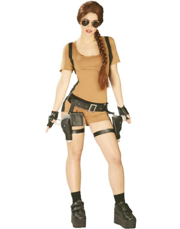 Lara Croft Inspirert Damekostyme