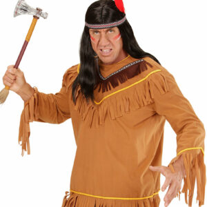 Indianer Kostymeskjorte til Mann