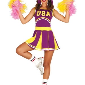 USA Cheerleader Damekostyme