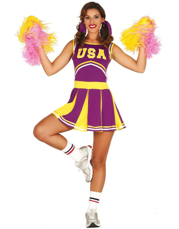 USA Cheerleader Damekostyme