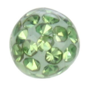 Shiny Stones Grønn - 6 mm Akrylkule til 1
