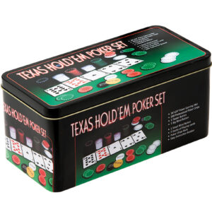 2in1 Black Jack og Texas Hold'em Poker Set - Komplett Sett