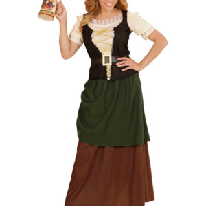 Middelaldersk Oktoberfestdame - Kostyme
