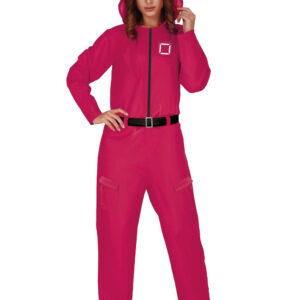 Squid Game Inspirert Jumpsuit - Damekostyme