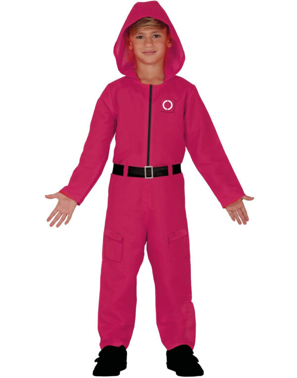 Squid Game Jumpsuit - Kostyme til Barn