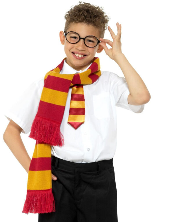 Harry Potter Inspirert Kostymesett med Skjerf