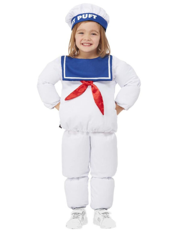 Ghostbusters Stay Puft Marshmallow Man Kostyme til Barn