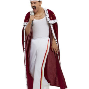 Lisensiert Queen Freddie Mercury Royal Herrekostyme