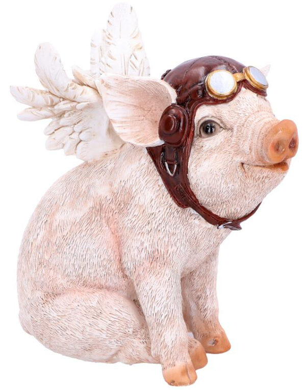 When Pigs Fly - Grisefigur med Vinger 15 cm