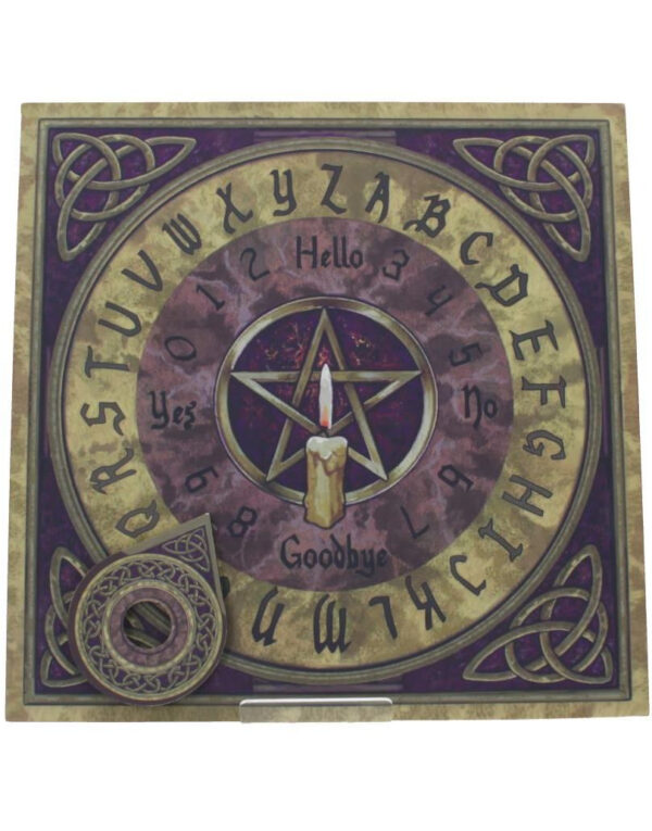 Spirit Board / Ouija Brett med Plakett