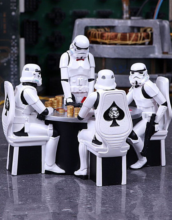 Star Wars Stormtrooper Pokerbord Figur 18