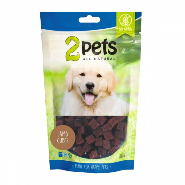 2Pets Cubes med Lam 100 g