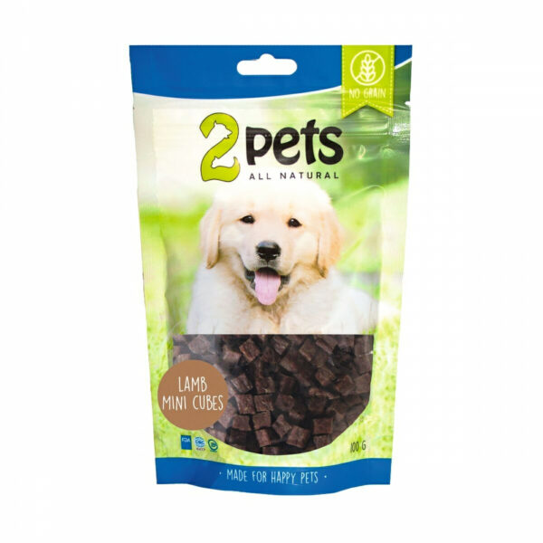 2Pets MiniCubes med Lam 100 g