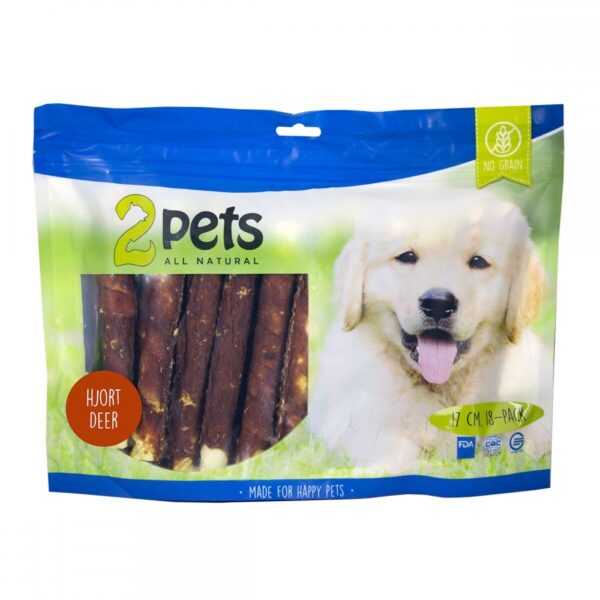 2Pets Tuggpinne med Hjort (18-pack)